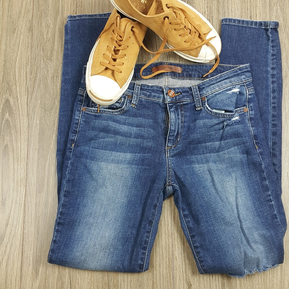 Joe's Skinny Ankle Distressed Jeans sz 27